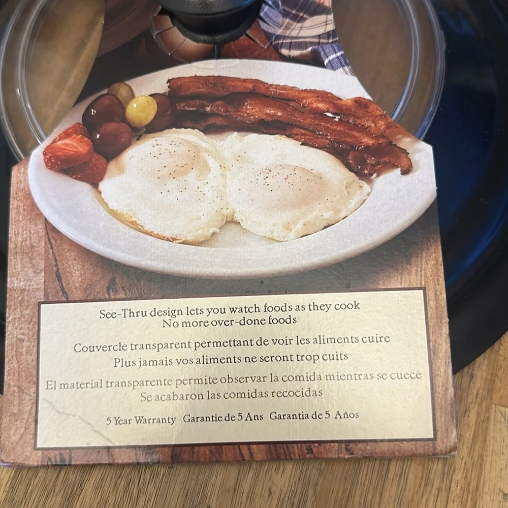 NORDIC WARE universal size see thru lid